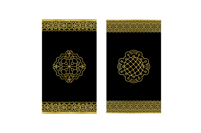 invitations-with-golden-lacy-borders