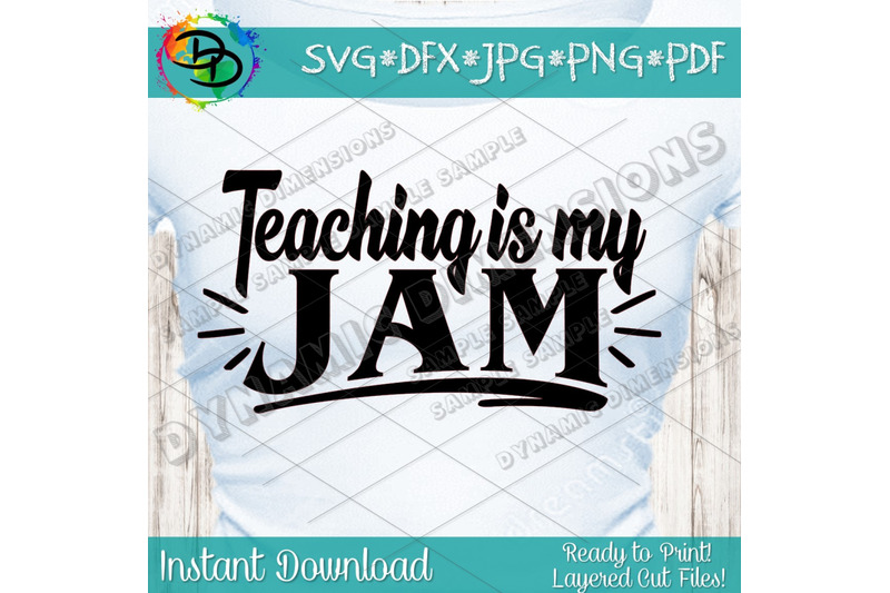 teaching-is-my-jam-svg-teacher-svg-teacher-shirt-my-jam-svg-school