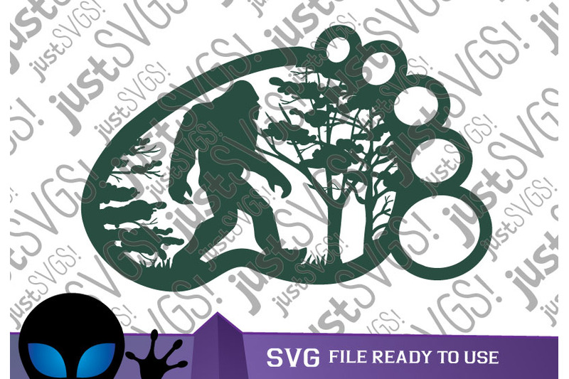 Download Yeti Footprint SVG By JustSVGs | TheHungryJPEG.com