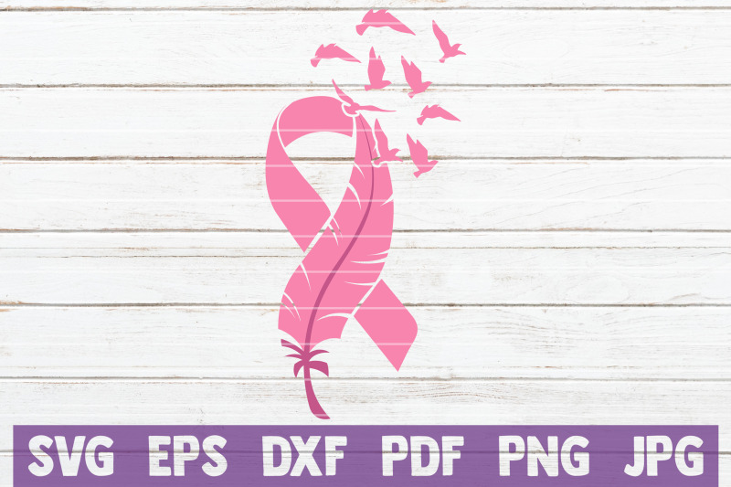 feather-pink-ribbon-svg-cut-file