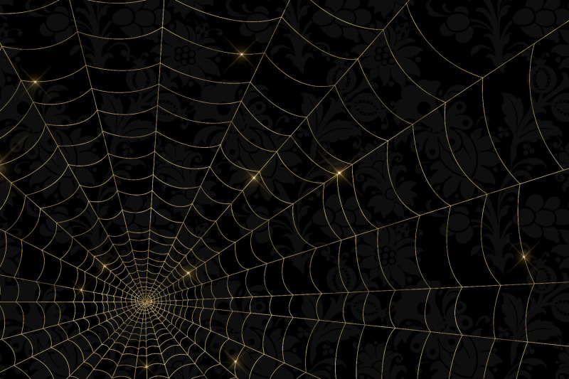 spider web clipart digital thehungryjpeg cart graphics