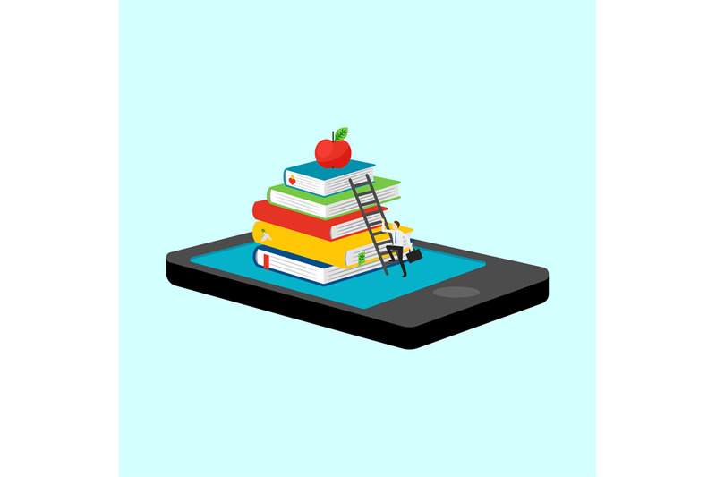 mobile-library-in-smartphone