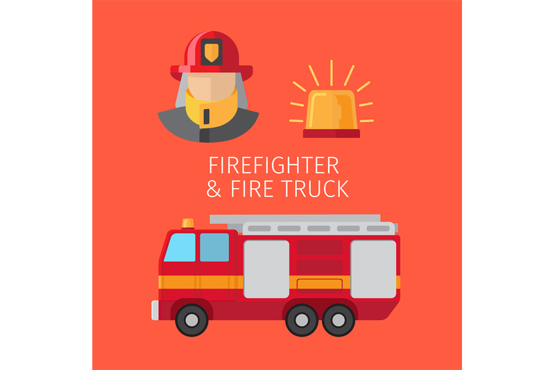 firefighter-and-fire-truck