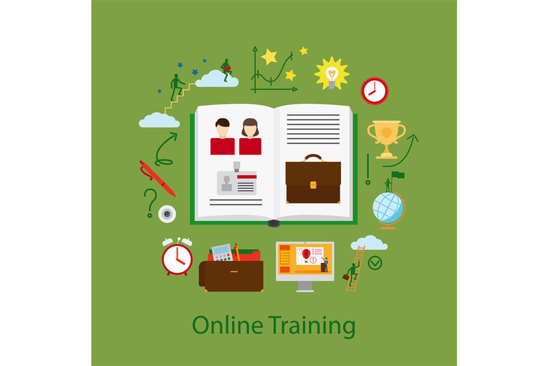 online-education-and-webinar-concept