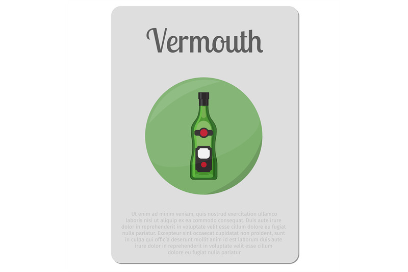 vermouth-alcohol-sticker-with-bottle