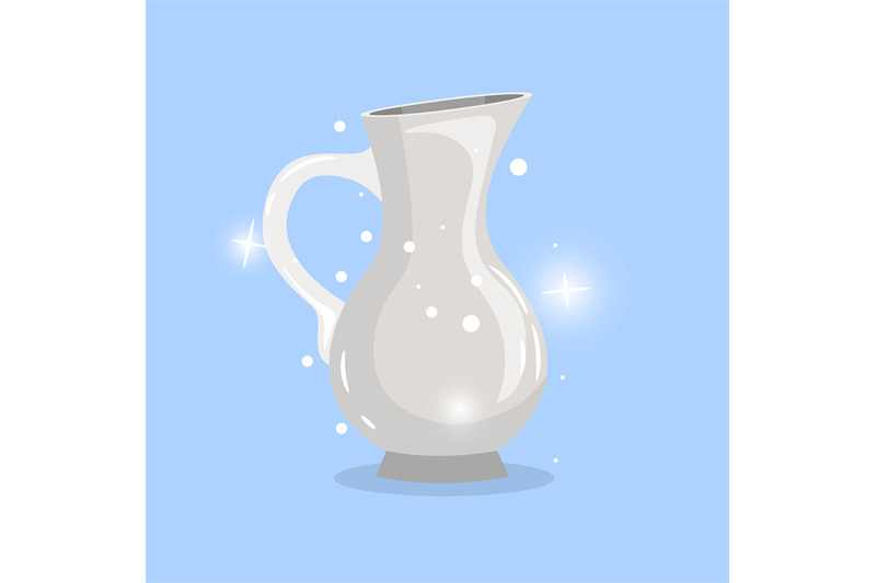 white-cartoon-carafe-object