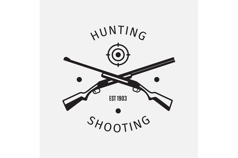 vintage-style-hunting-shooting-club-logo