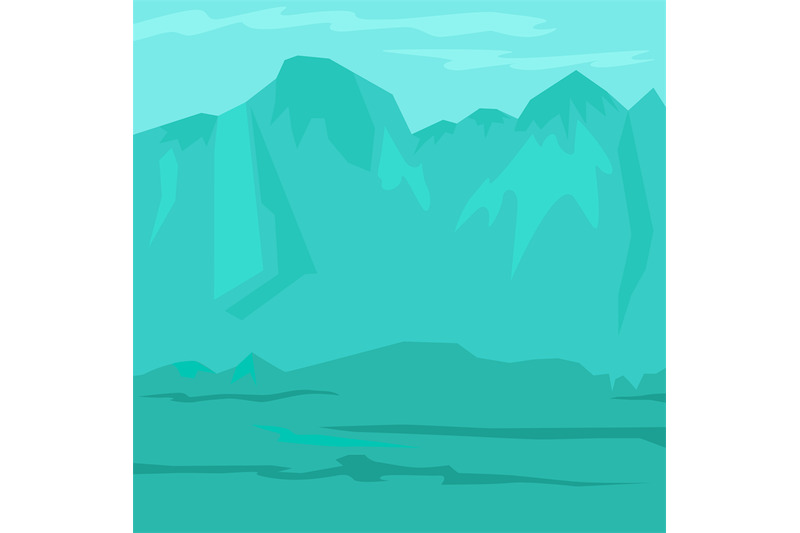 ancient-prehistoric-blue-landscape-with-mountains