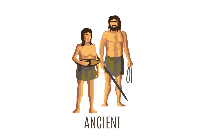 ancient-prehistoric-woman-and-man