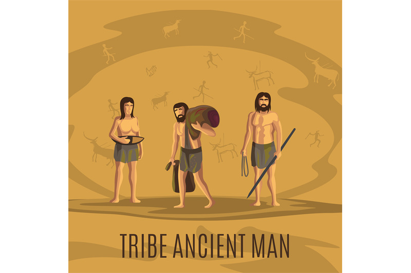 tribe-ancient-people-in-cave