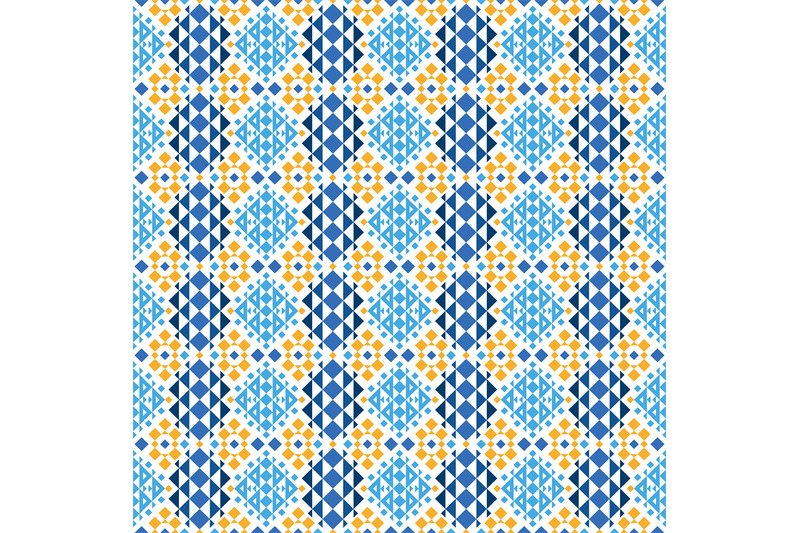 geometric-pattern-in-blue-color