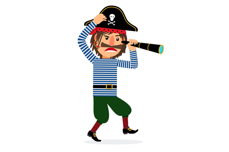 pirate-cartoon-character-with-spyglass