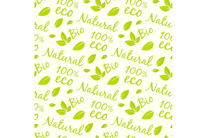 eco-products-seamless-pattern-design-bio-natural-eco