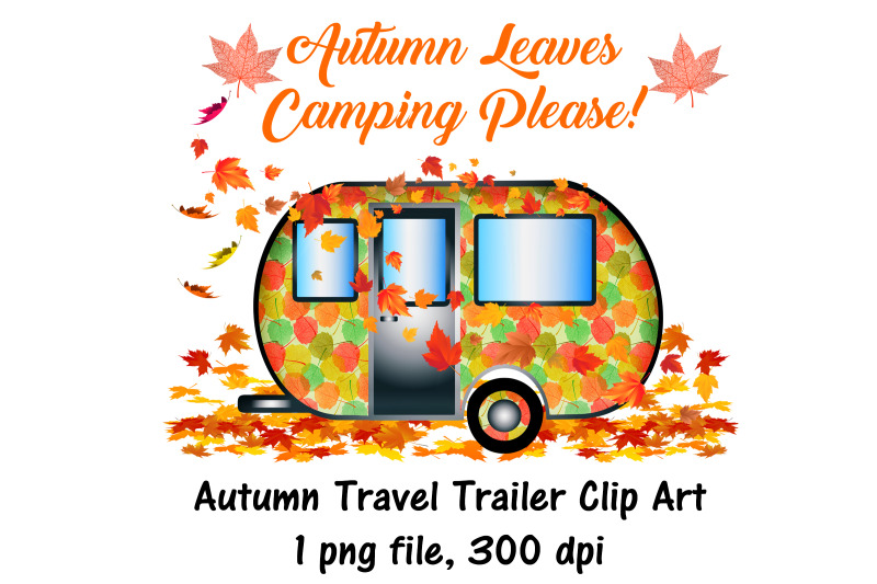 autumn-leaves-camping-please-trailer-clip-art