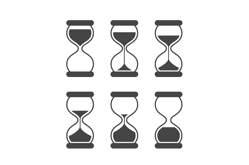 sands-of-time-hourglass-vector-isolated-symbols-old-sand-clock-anima