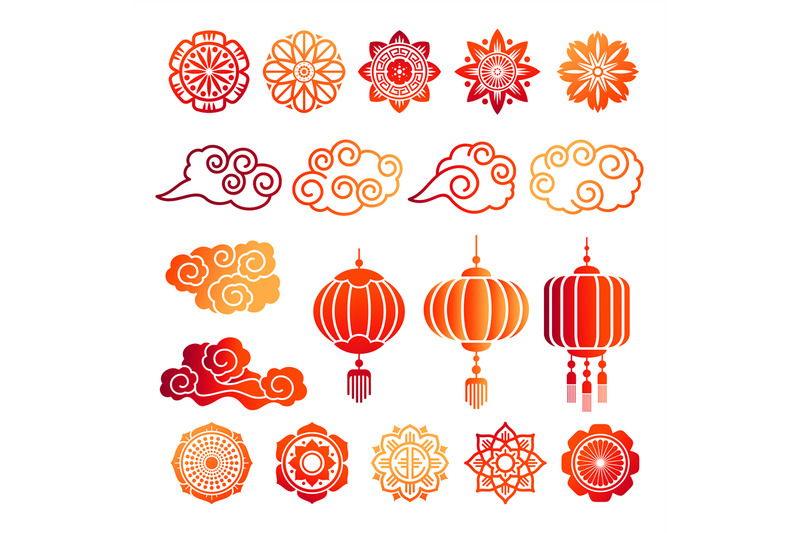 asian-decorative-elements-collection-vector-japanese-chinese-korean
