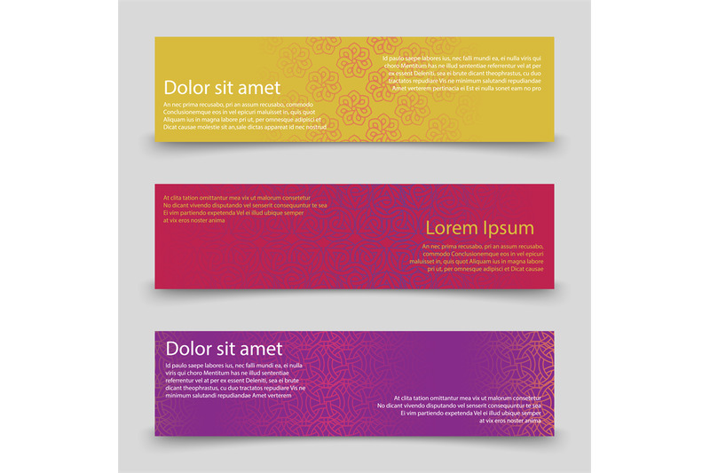 colorful-banners-template-banners-with-abstract-ornaments-design