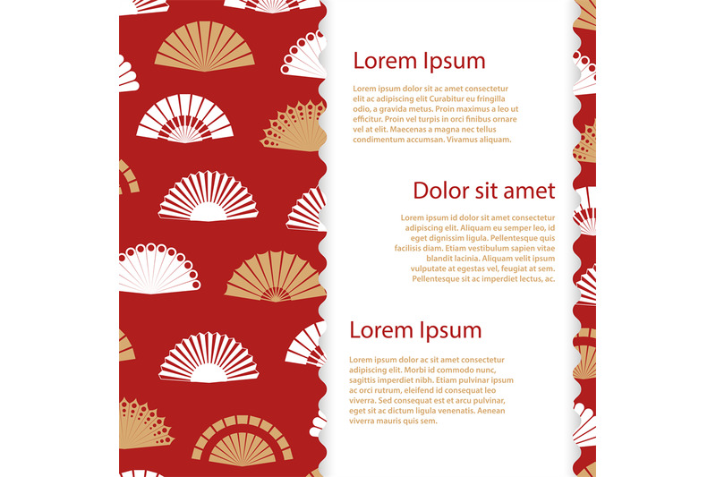 hand-fan-banner-template