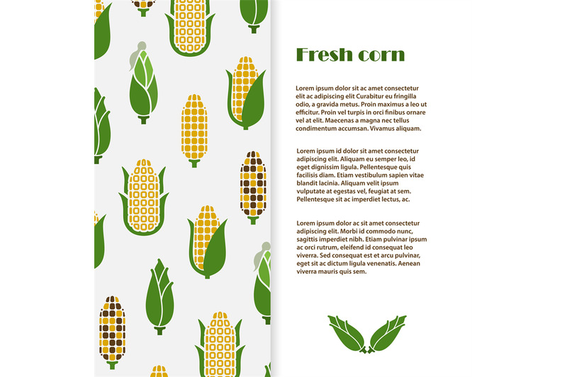 fresh-corn-banner-template-design-vector-harvest-flyer
