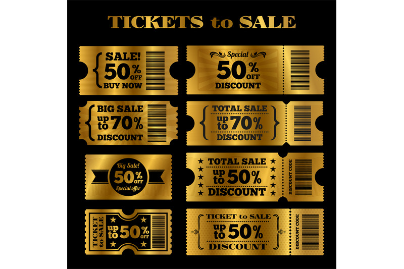 golden-sale-tickets-vector-set-vector-tickets-to-sale