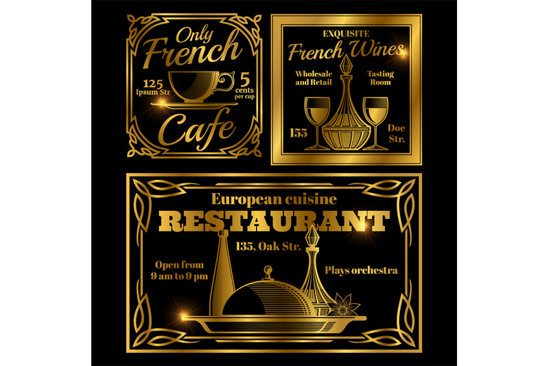 french-and-european-cafe-restaurant-labels-template