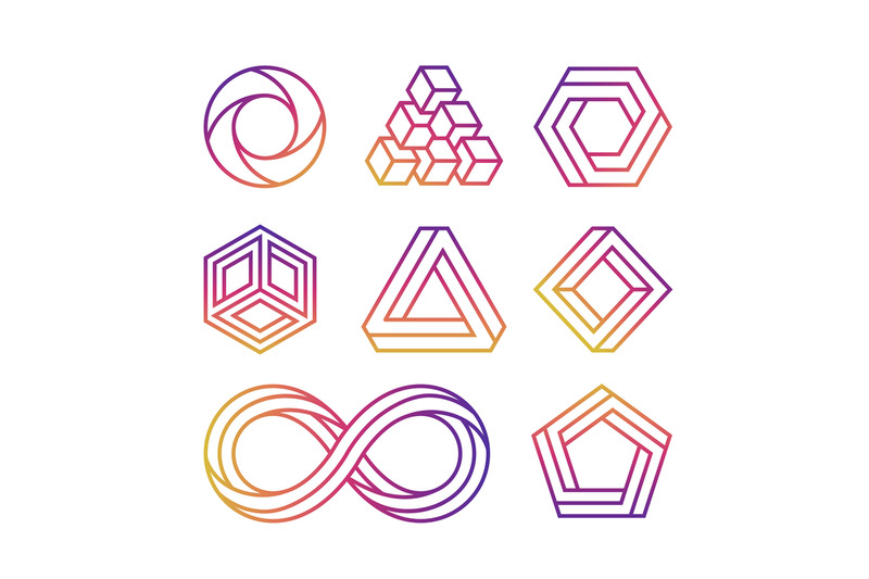 colorful-impossible-vector-shape
