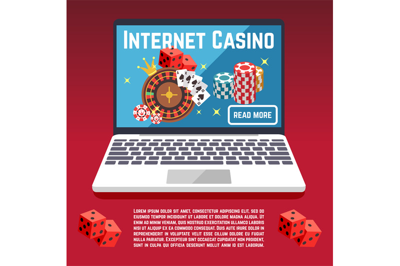 internet-casino-page-template-with-dice-poker-cards