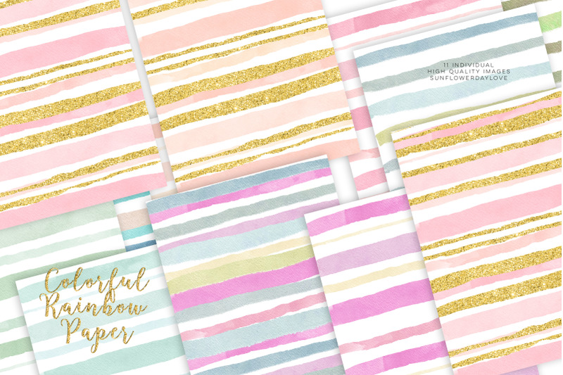 pink-and-gold-digital-paper-commercial-use