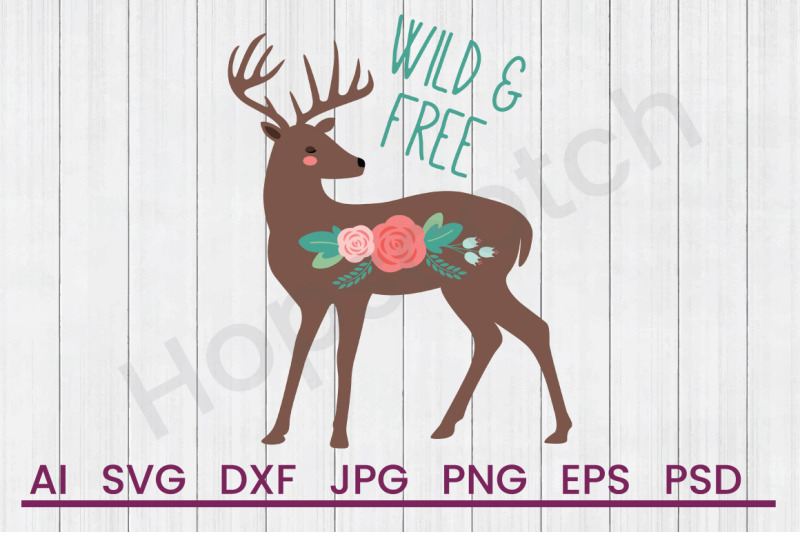 wild-amp-free-deer-svg-file-dxf-file