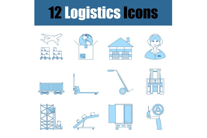 logistics-icon-set