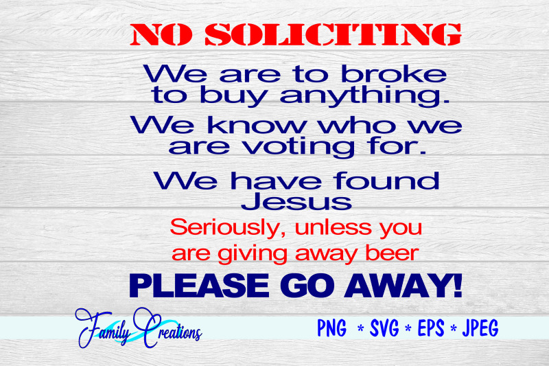 no-soliciting