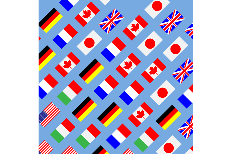 seamless-pattern-flag-g7-wave