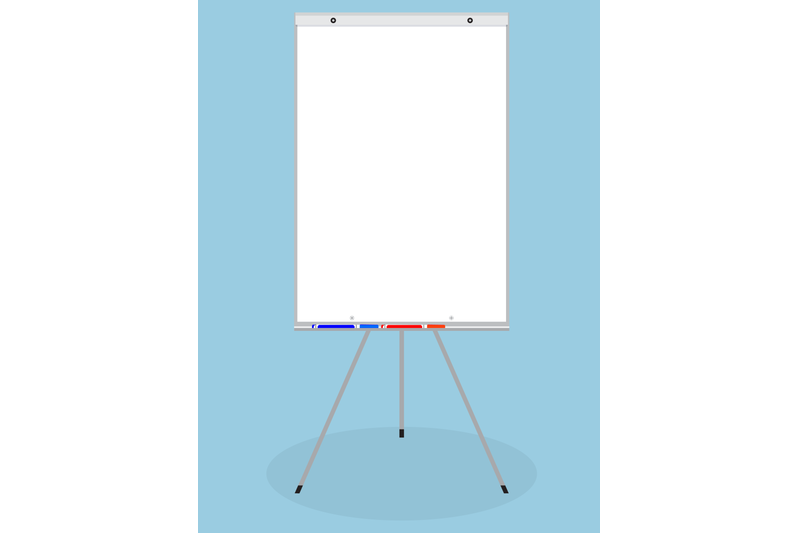 team-businessmen-presentation-empty-white-board