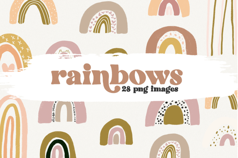 rainbows-modern-rainbow-clip-art