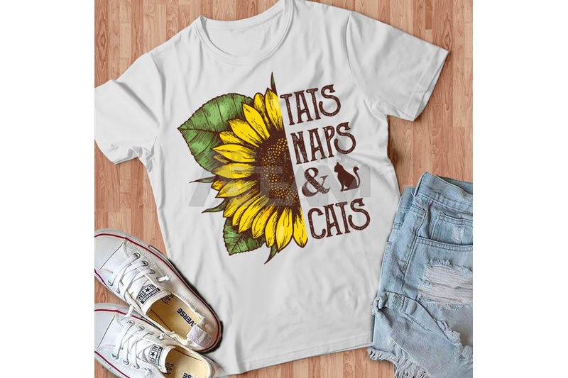 tats-naps-and-cats-png-cat-png-sunflower-png