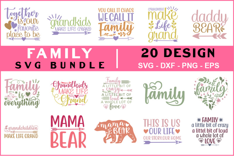 family-quotes-svg-bundle