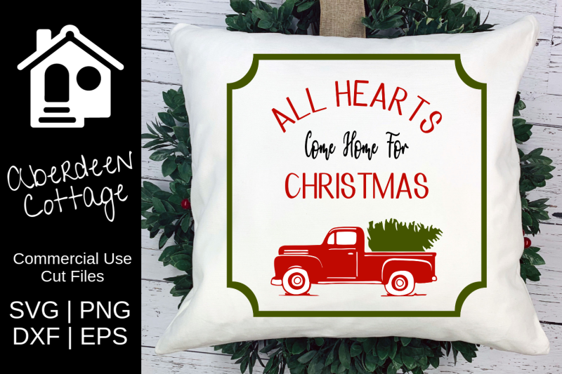 all-hearts-truck-christmas-svg
