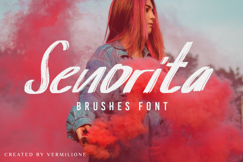 senorita-brushes-font