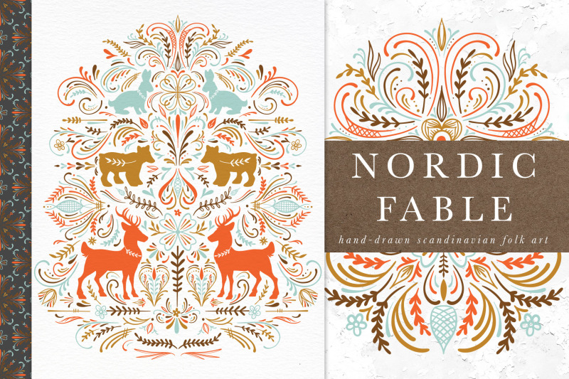 nordic-fable-scandinavian-folk-art-illustration-kit