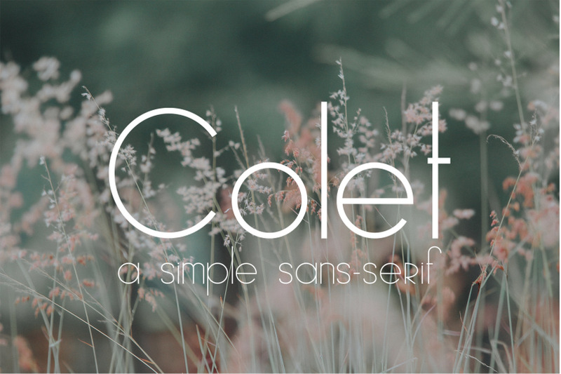 colet-a-simple-sans-serif