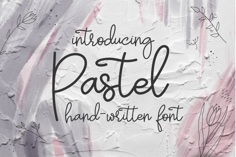 pastel-hand-written-font