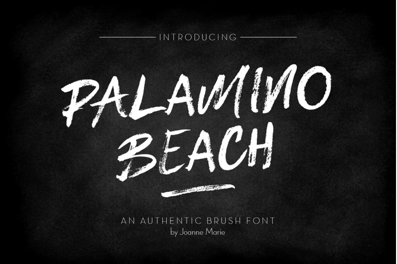 palamino-beach-brush-font