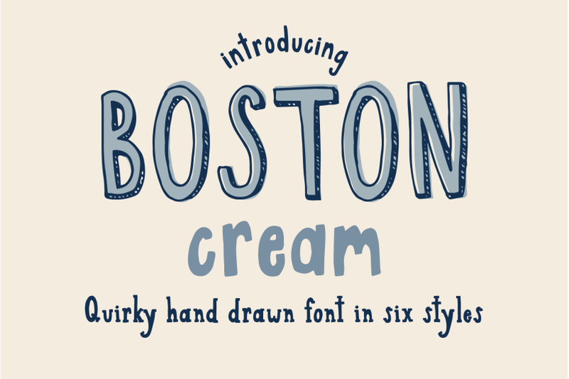 boston-cream-font-family