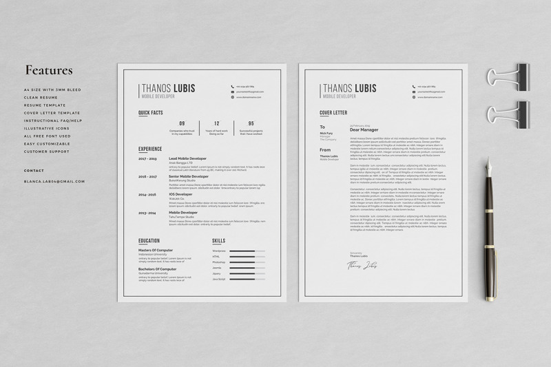 thanos-resume-template