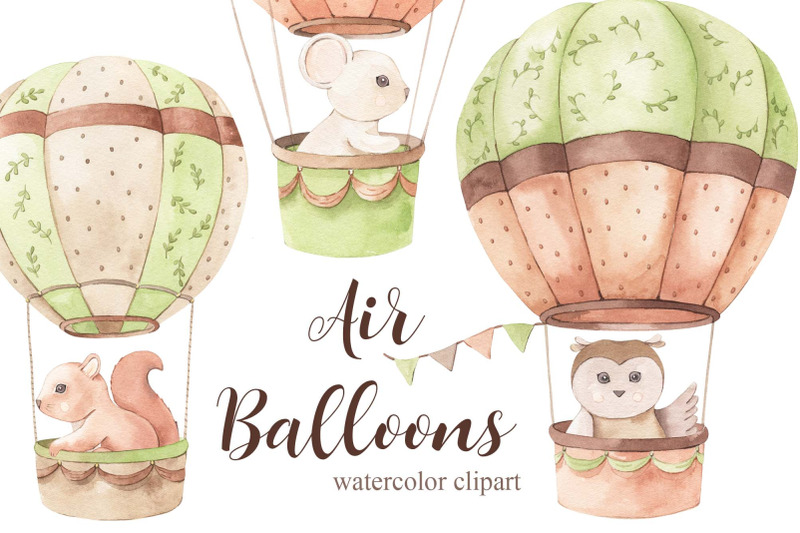 air-balloons-watercolor-set