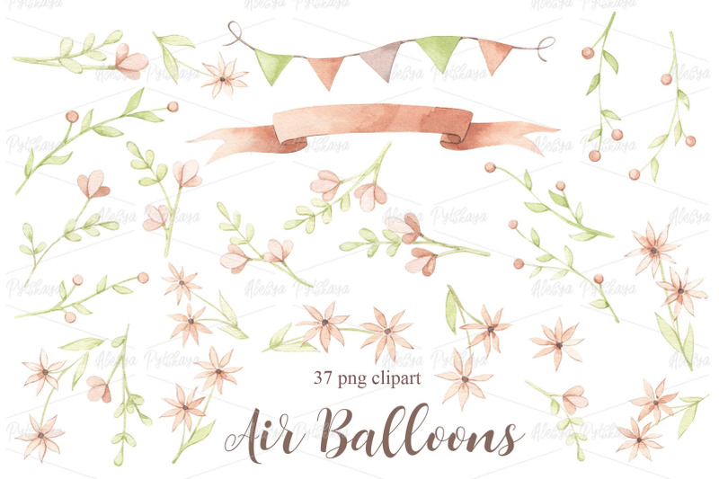 air-balloons-watercolor-set