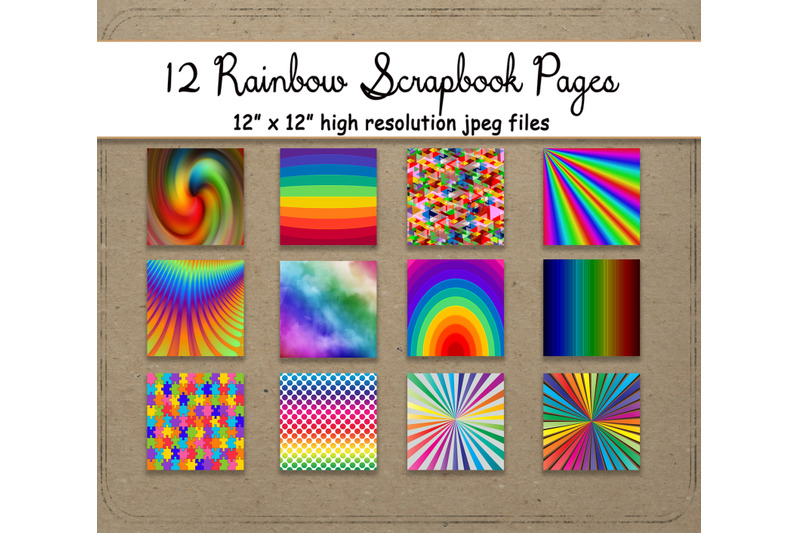 rainbow-digital-paper-12-quot-x-12-quot-bold-patterns-stripes-geometric-scrapb