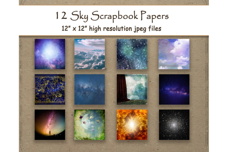 sky-digital-paper-12-quot-x-12-quot-patterns-sun-clouds-stars-space-scrapbook
