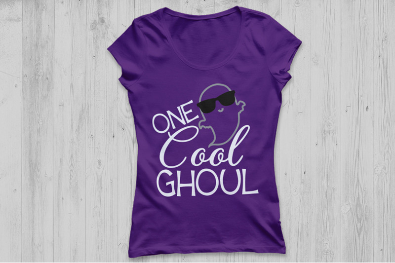 One Cool Ghoul Svg Halloween Svg Ghost Svg Spooky Svg Ghoul Svg By Cosmosfineart Thehungryjpeg Com