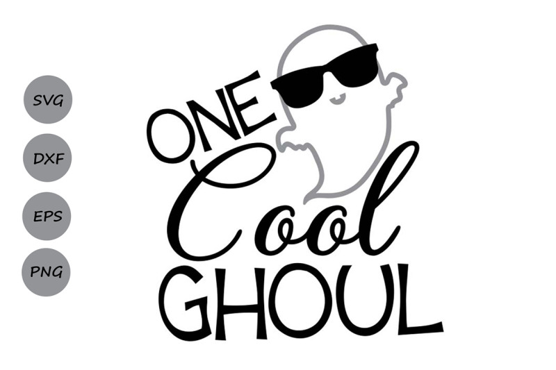 one-cool-ghoul-svg-halloween-svg-ghost-svg-spooky-svg-ghoul-svg